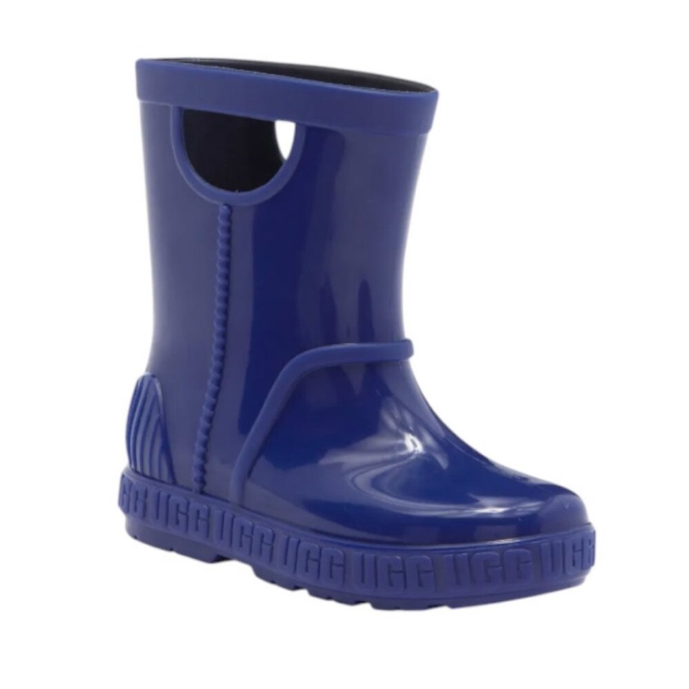 UGG Kids Glossy Navy Boots